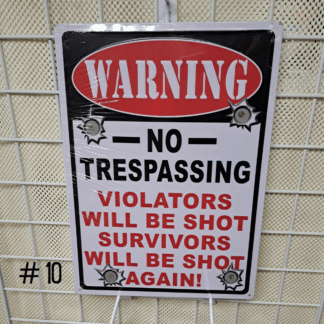 Metal Property Signs! All Different!!