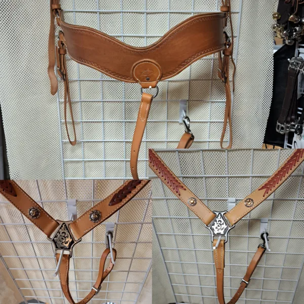 Handmade Leather Breastcollar