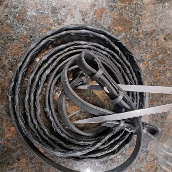 Extra Long Laced English Reins